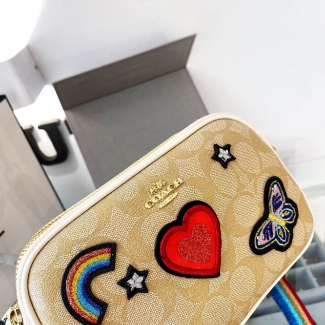 Coachコーチ・最新なクラシック ショルダーバッグ 手提げ袋 肩掛けカメラバッグ