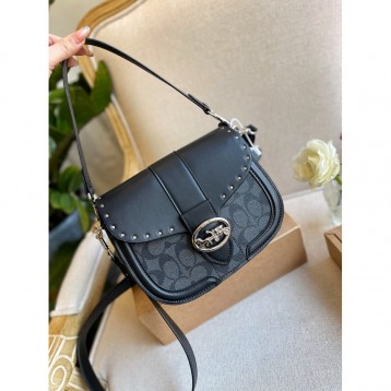 Coachコーチ・最新なクラシック ショルダーバッグ 手提げ袋 肩掛け