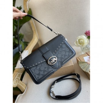 Coachコーチ・最新なクラシック ショルダーバッグ 手提げ袋 肩掛け Coachコーチ・最新なクラシック ショルダーバッグ 手提げ袋 肩掛け