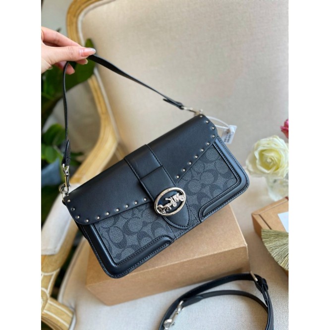 Coachコーチ・最新なクラシック ショルダーバッグ 手提げ袋 肩掛け