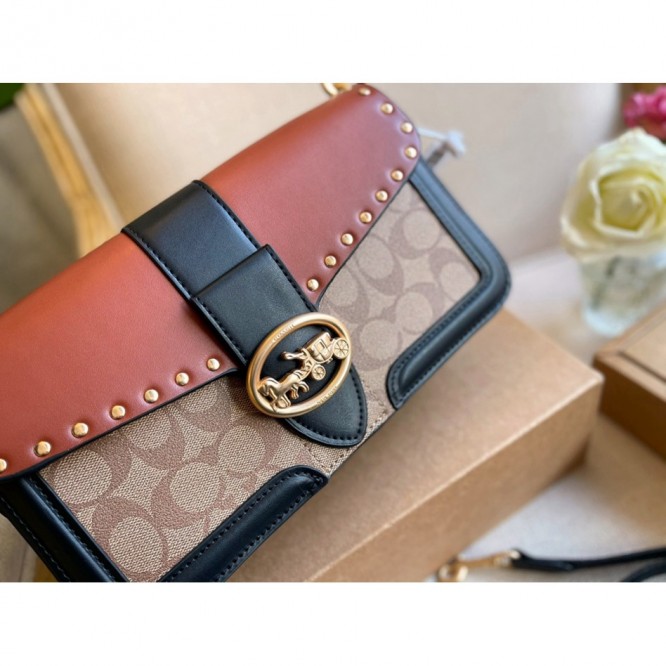 Coachコーチ・最新なクラシック ショルダーバッグ 手提げ袋 肩掛け