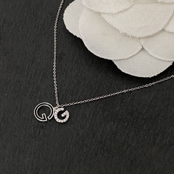 GUCCI ネックレス シルバー ユニセックス