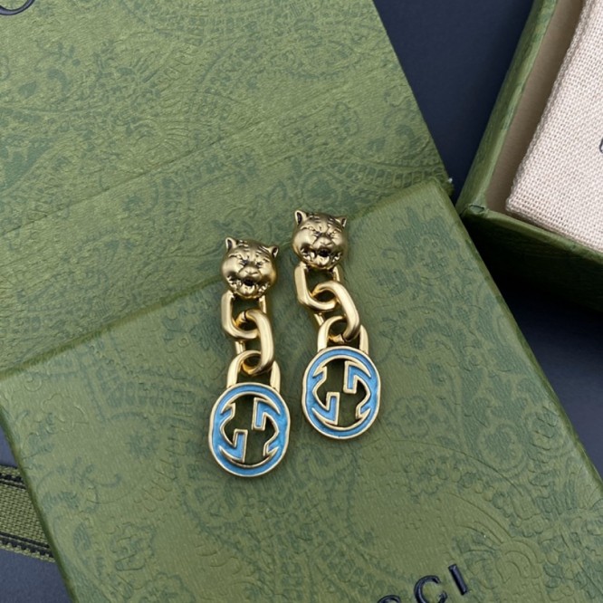 【GUCCIグッチ】ダブルG イヤリング