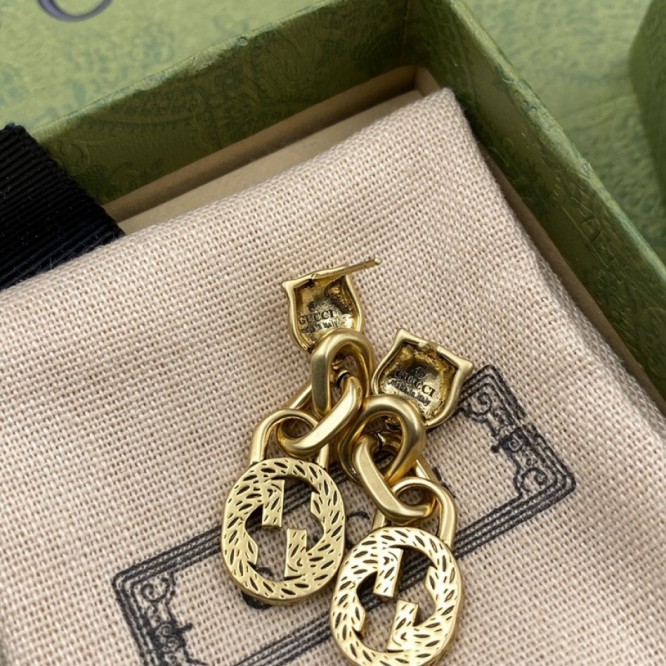 【GUCCIグッチ】ダブルG イヤリング