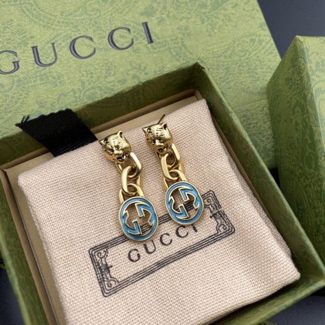 【GUCCIグッチ】ダブルG イヤリング
