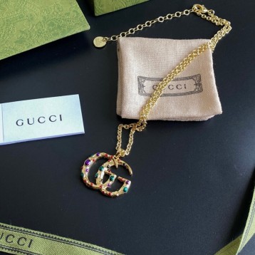 GUCCI インターロッキングG シルバー ネックレス1 GUCCI インターロッキングG シルバー ネックレス1