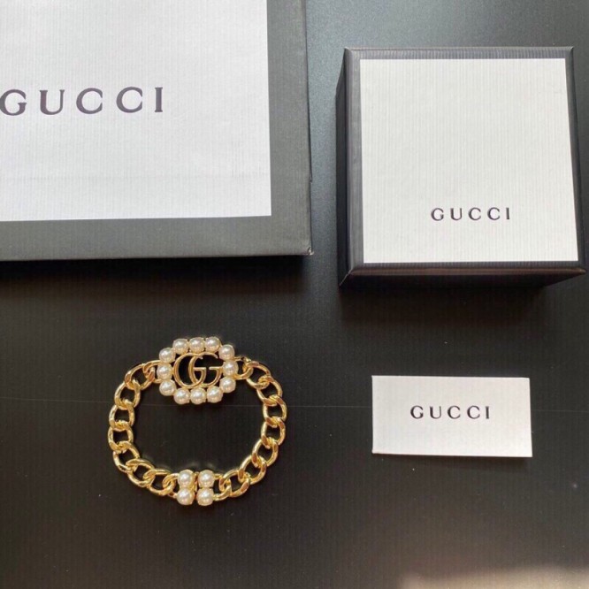 【GUCCIグッチ】インターロッキング G シルバー ブレスレッド