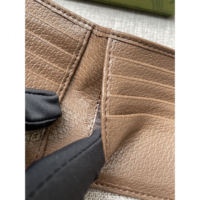 GUCCI TIGER プリント GG コインウォレット673000
