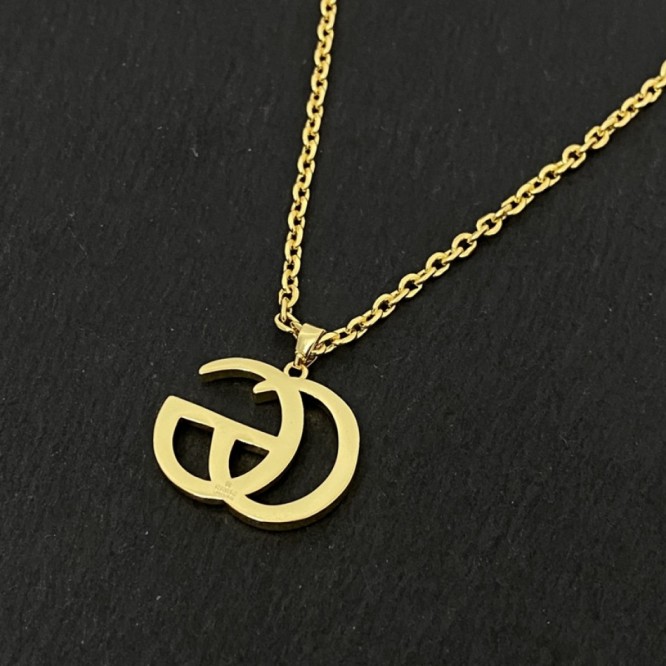 GUCCI インターロッキングG シルバー ネックレス