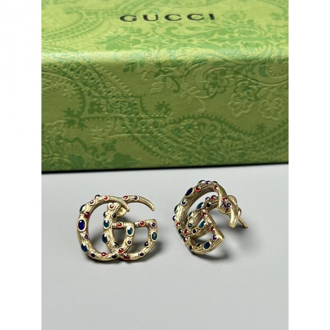 【GUCCIグッチ】ダブルG イヤリング