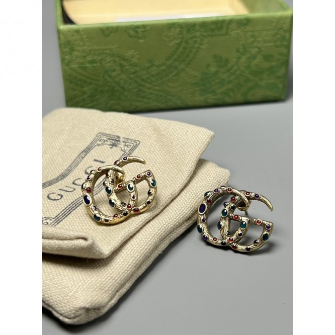 【GUCCIグッチ】ダブルG イヤリング