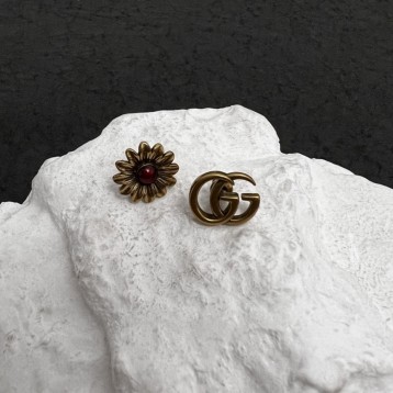 【GUCCIグッチ】ダブルG イヤリング