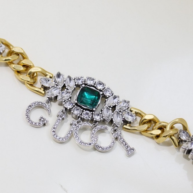 GUCCI インターロッキングG シルバー ネックレス