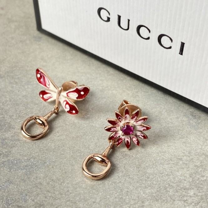 【GUCCIグッチ】ダブルG イヤリング