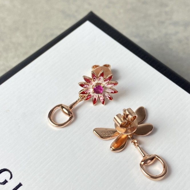 【GUCCIグッチ】ダブルG イヤリング
