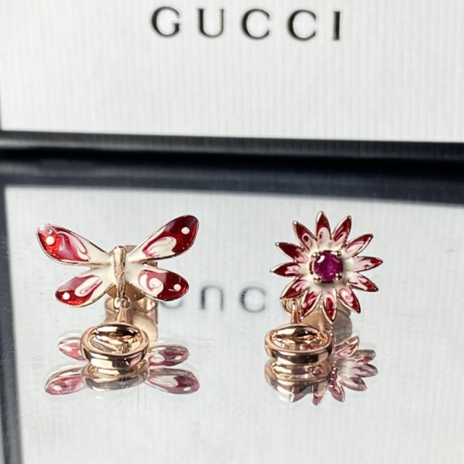 【GUCCIグッチ】ダブルG イヤリング