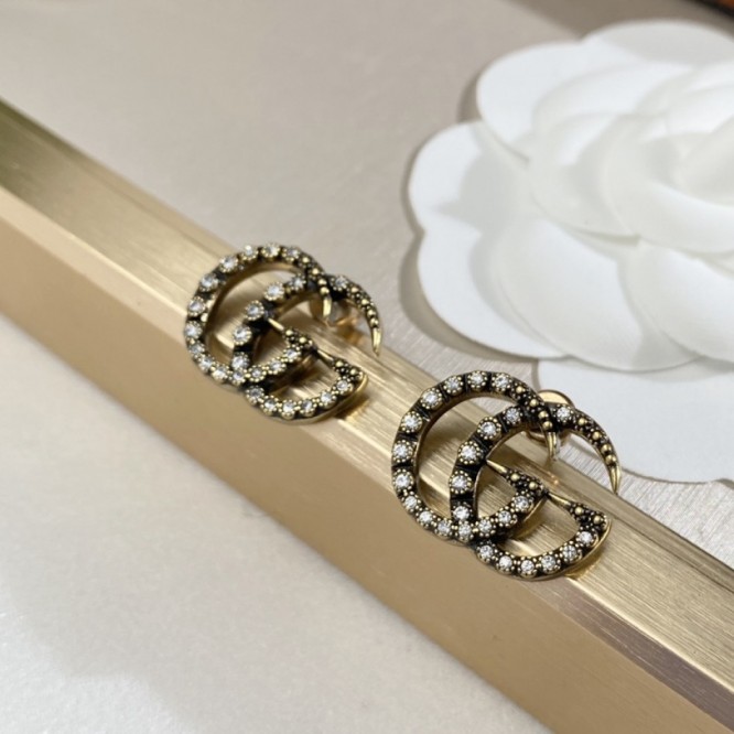 【GUCCIグッチ】ダブルG イヤリング