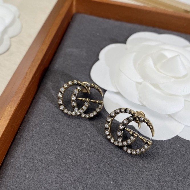 【GUCCIグッチ】ダブルG イヤリング