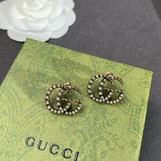 【GUCCIグッチ】ダブルG イヤリング