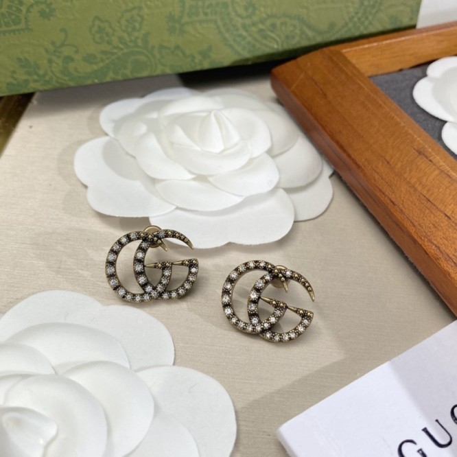 【GUCCIグッチ】ダブルG イヤリング