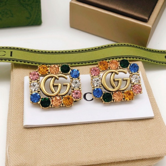【GUCCIグッチ】ダブルG イヤリング