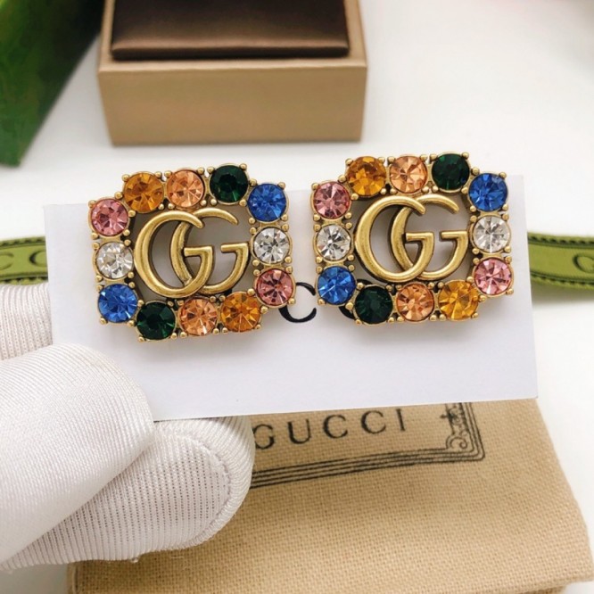 【GUCCIグッチ】ダブルG イヤリング