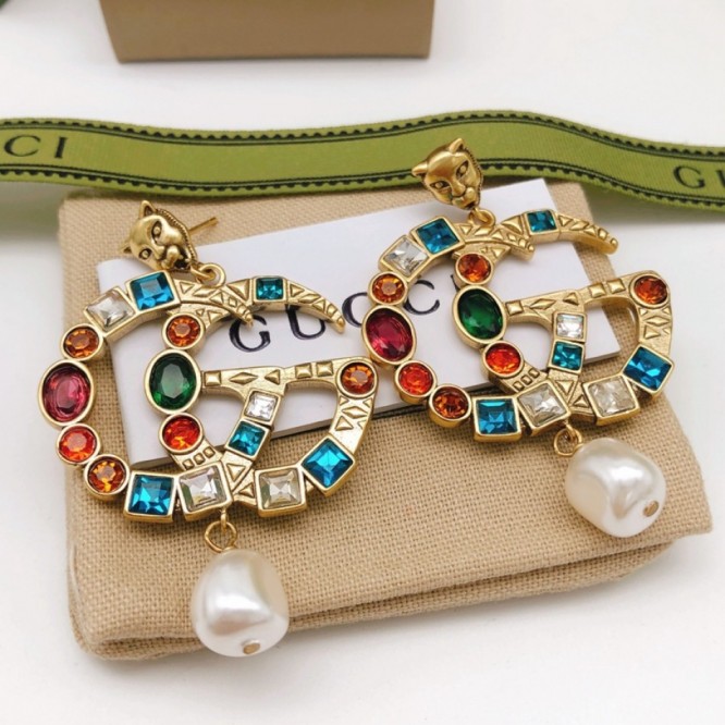【GUCCIグッチ】ダブルG イヤリング