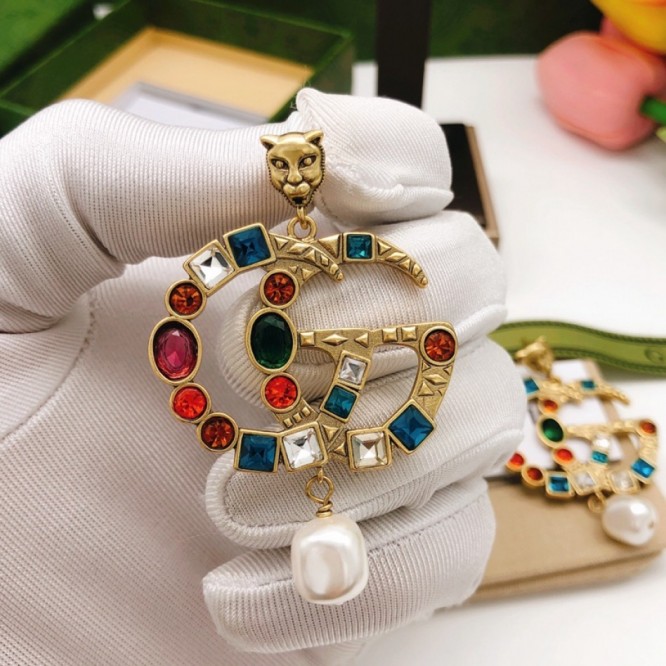 【GUCCIグッチ】ダブルG イヤリング
