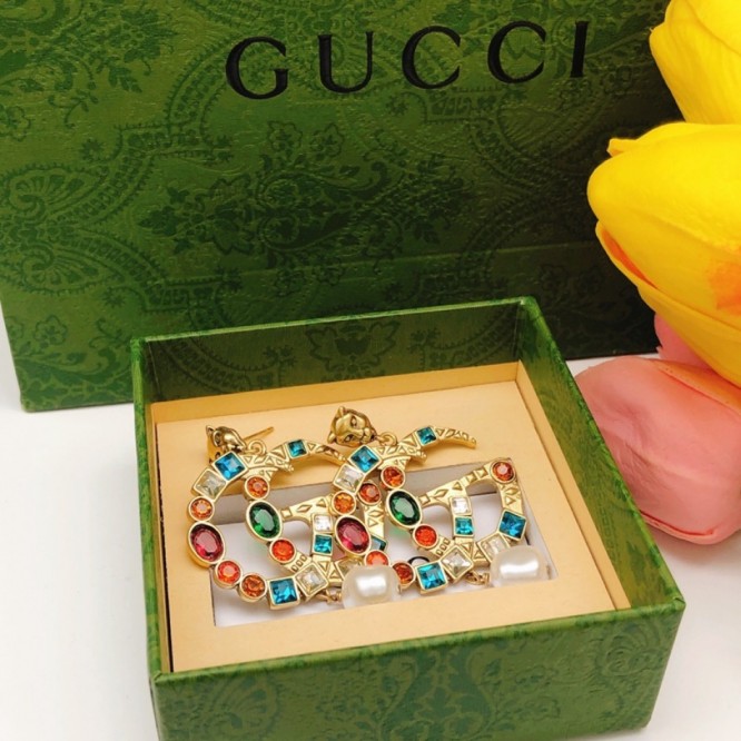 【GUCCIグッチ】ダブルG イヤリング