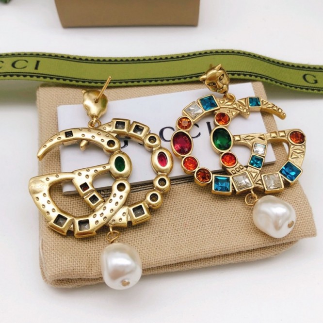 【GUCCIグッチ】ダブルG イヤリング