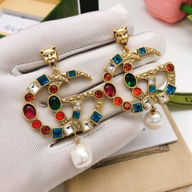 【GUCCIグッチ】ダブルG イヤリング