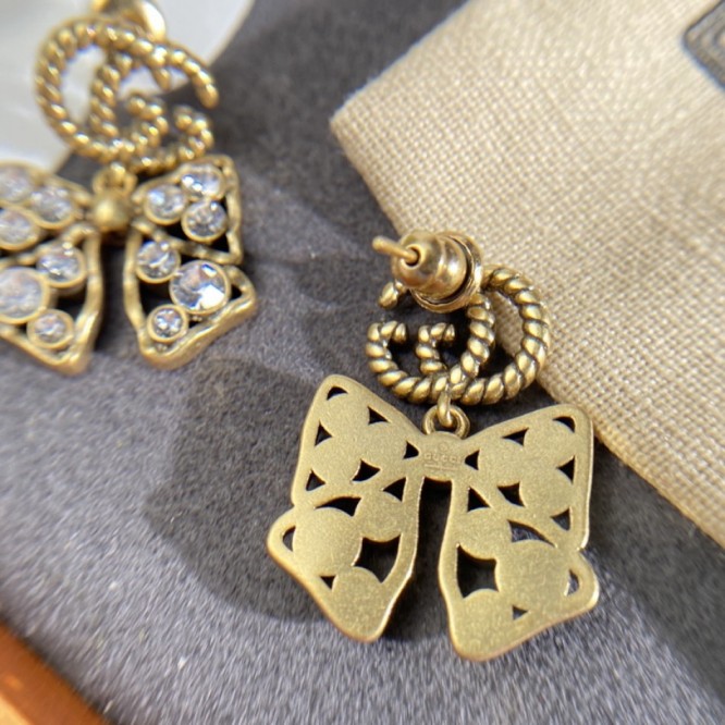 【GUCCIグッチ】ダブルG イヤリング