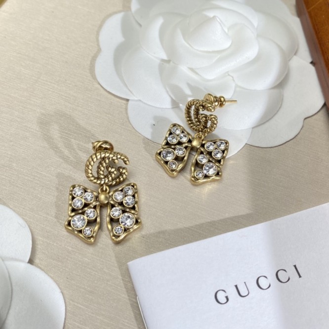 【GUCCIグッチ】ダブルG イヤリング