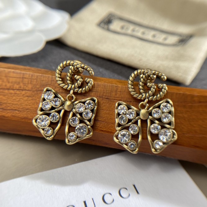 【GUCCIグッチ】ダブルG イヤリング