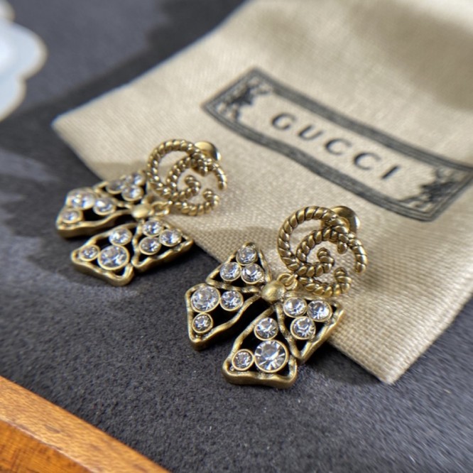 【GUCCIグッチ】ダブルG イヤリング