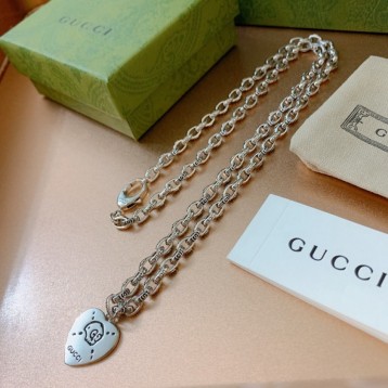 GUCCI ネックレス シルバー ユニセックス