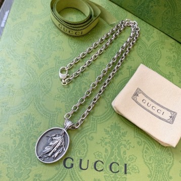 GUCCI ネックレス シルバー ユニセックス
