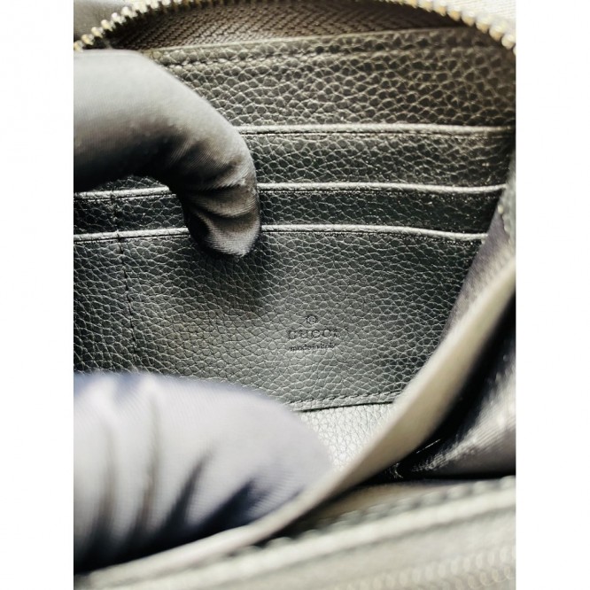 GUCCI グッチ プチマーモント ジップ アラウンド 長財布