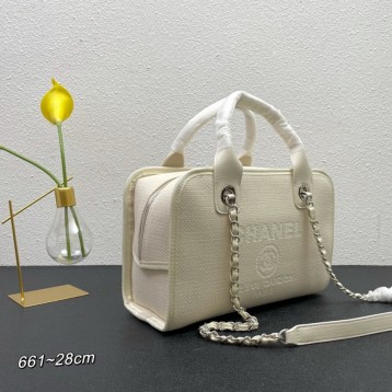 CHANELビーチキャンバスバッグキャンバストートショッピングバッグ CHANELビーチキャンバスバッグキャンバストートショッピングバッグ