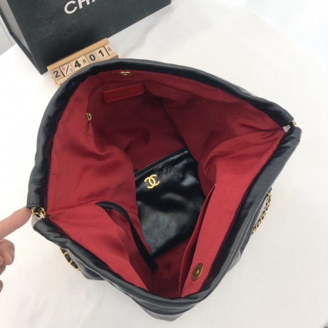 大容量【CHANEL】シャネルラージハンドバッグAS3262