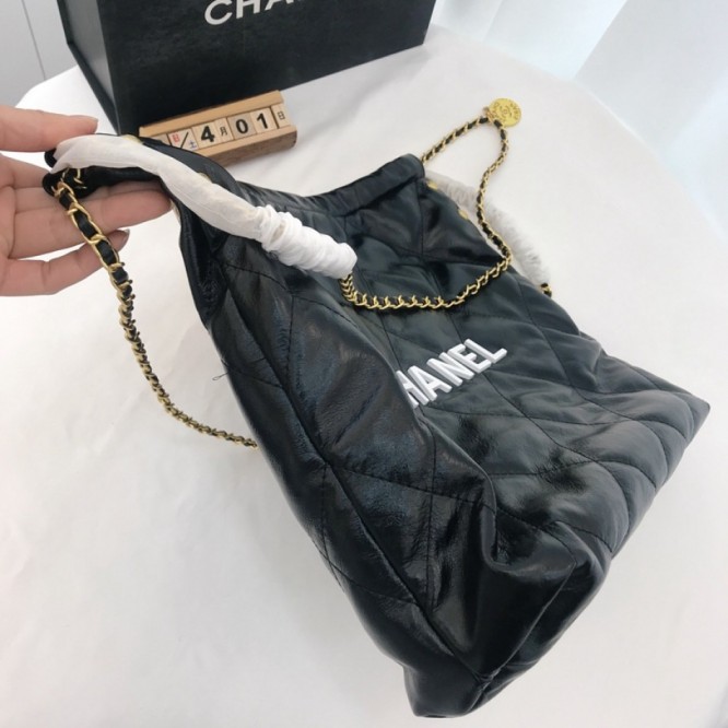 大容量【CHANEL】シャネルラージハンドバッグAS3262