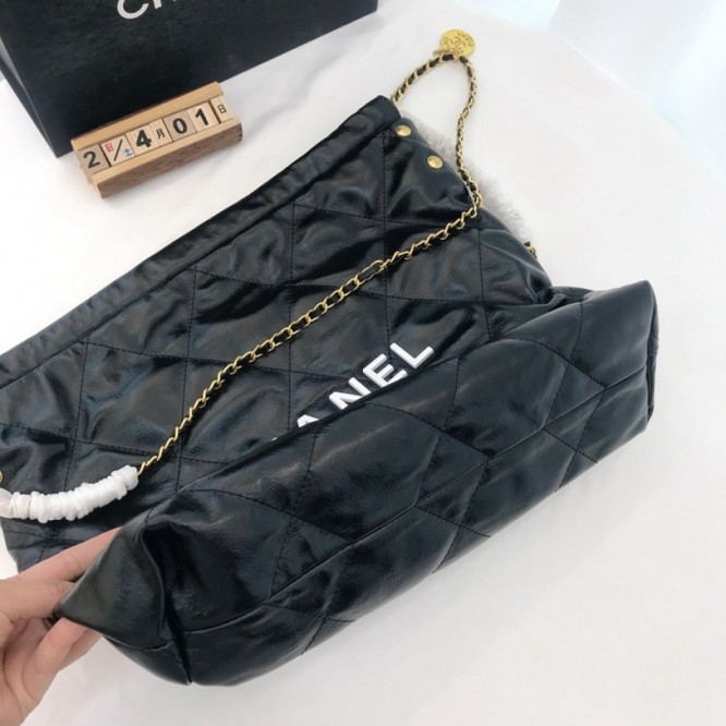 大容量【CHANEL】シャネルラージハンドバッグAS3262