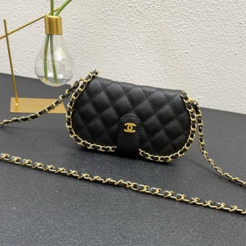 【CHANEL】 フラップバッグ ラムスキン ク 【CHANEL】 フラップバッグ ラムスキン ク