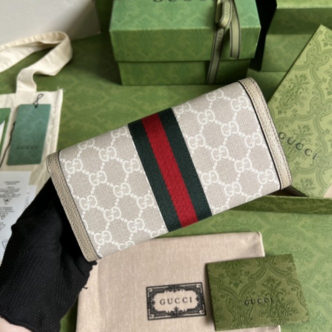 GUCCI オフィディア GG コンチネンタルウォレット