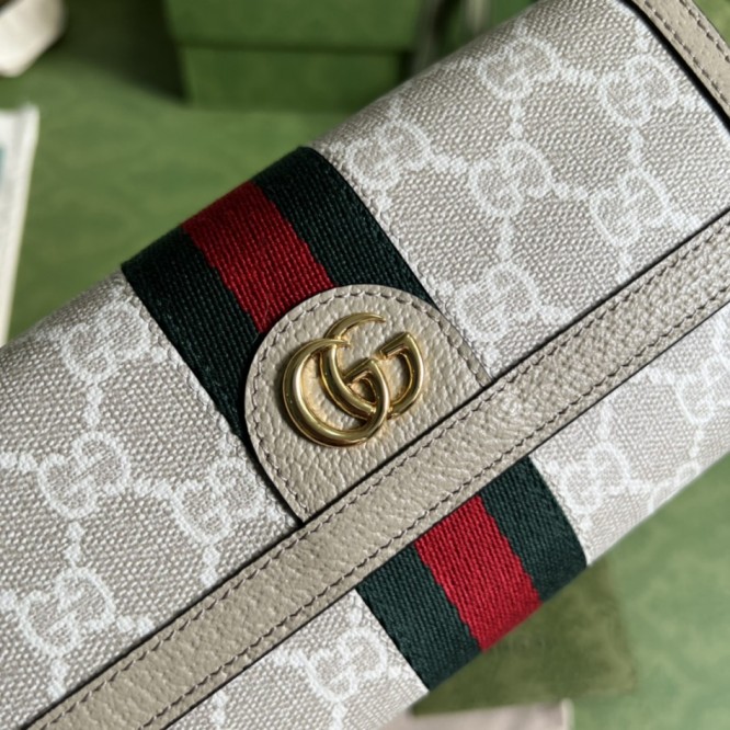 GUCCI オフィディア GG コンチネンタルウォレット
