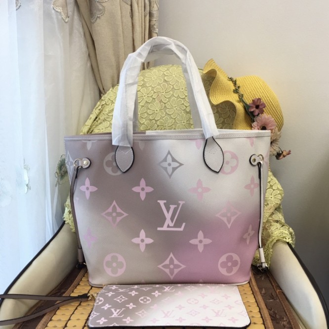 【LouisVuitton】ネヴァーフル トートバッグ