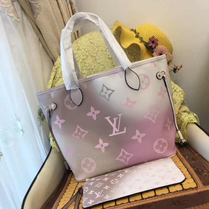 【LouisVuitton】ネヴァーフル トートバッグ