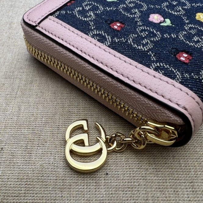 【GUCCI】オフィディア ジップ長財布 デニム 日本限定