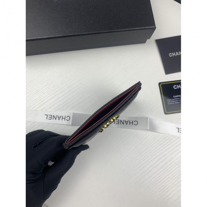 ChaneL・レザー コンチネンタルウォレット 財布 折財布