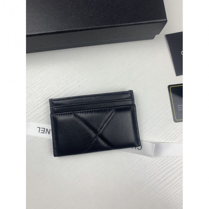 ChaneL・レザー コンチネンタルウォレット 財布 折財布